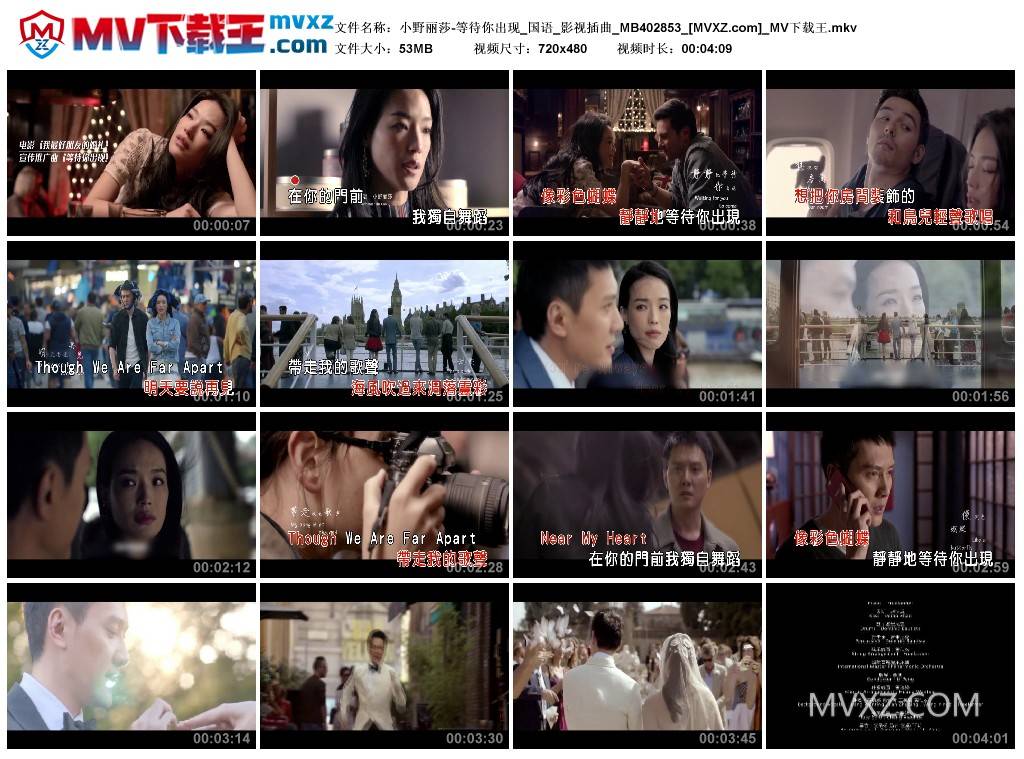 小野丽莎-等待你出现_国语_影视插曲_MB402853